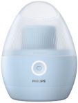 Машинка для видалення катишків Philips, велика площа лез. 90 хв. роботи на одному заряді, USB, блакитний
