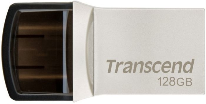 Накопичувач Transcend 128GB USB 3.1 Type-A + Type-C 890 R90/W30MB/s