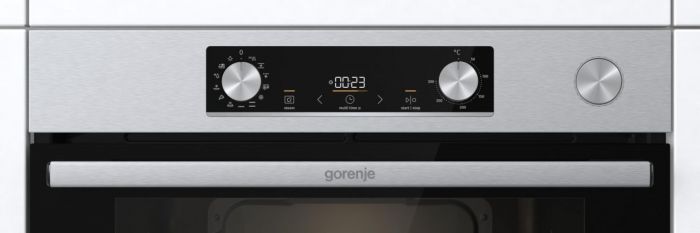 Духова шафа Gorenje електрична, 77л, A+, пара, дисплей, нерж