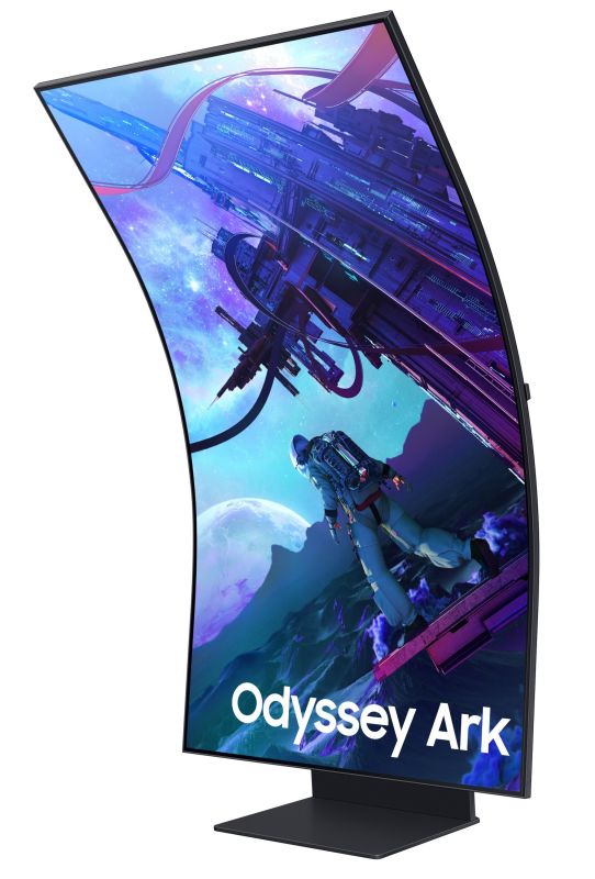 Монітор Samsung 57" Odyssey ARK 2nd Gen. G97NC HDMI, DP, USB, BT, VA, 3840x2160, 165Hz, 1ms