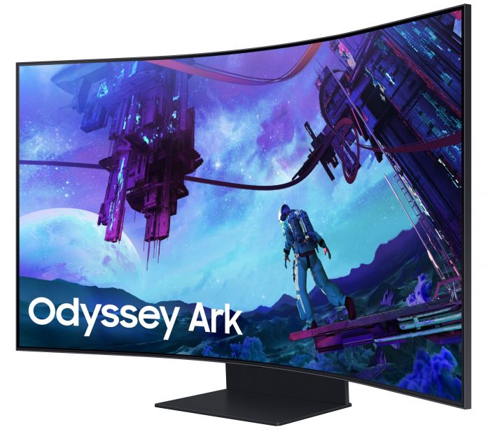 Монітор Samsung 57" Odyssey ARK 2nd Gen. G97NC HDMI, DP, USB, BT, VA, 3840x2160, 165Hz, 1ms