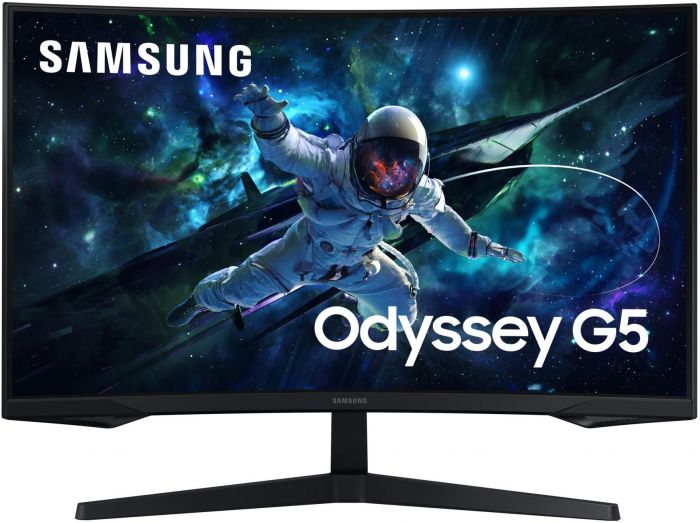 Монітор Samsung 31.5" Odyssey G55C 2xHDMI, DP, VA, 2560x1440, 165Hz, 1ms