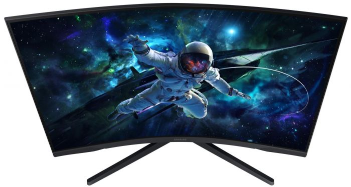 Монітор Samsung 31.5" Odyssey G55C 2xHDMI, DP, VA, 2560x1440, 165Hz, 1ms