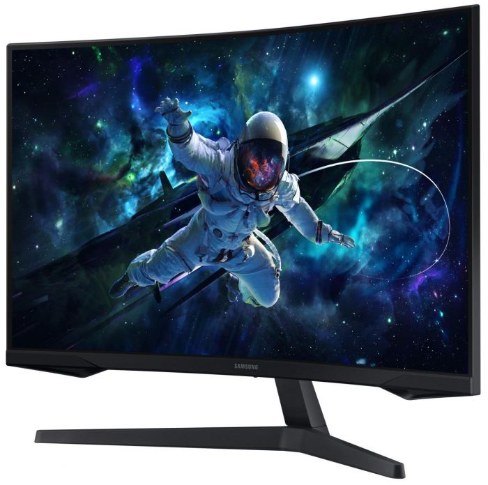 Монітор Samsung 31.5" Odyssey G55C 2xHDMI, DP, VA, 2560x1440, 165Hz, 1ms