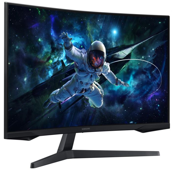 Монітор Samsung 31.5" Odyssey G55C 2xHDMI, DP, VA, 2560x1440, 165Hz, 1ms