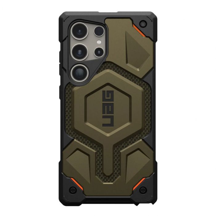 Чохол UAG для Samsung Galaxy S24 Ultra, Monarch Pro, Kevlar Element Green