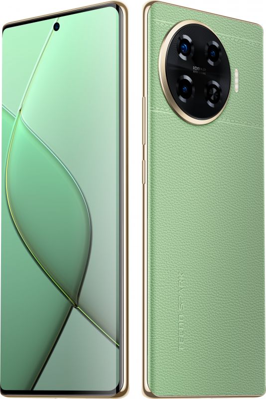 Смартфон TECNO Spark 20 PRO+ (KJ7) 6.78" 8/256ГБ, 2SIM, 5000мА•год, Magic Skin Green