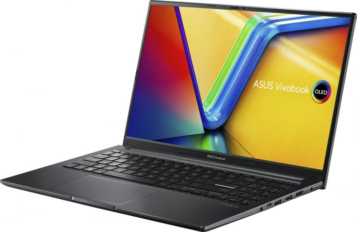 Ноутбук ASUS Vivobook 15 X1505ZA-L1261 15.6" FHD OLED, Intel i3-1215U, 16GB, F512GB, UMA, noOS, Чорний