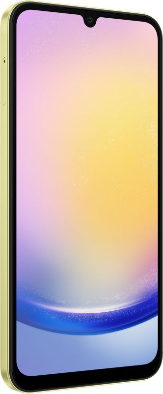 Смартфон Samsung Galaxy A25 5G (A256) 6.5" 6/128ГБ, 2SIM, 5000мА•год, жовтий