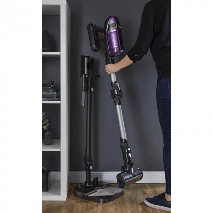 Пилосос Rowenta безпровідний X-Force Flex 12.60 Allergy Care, 320Вт, конт пил -0.9л, автон. робота до 45хв, вага-2.5кг, НЕРА, чорно-фіолетовий
