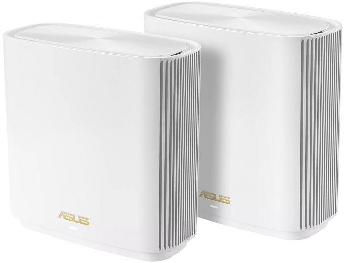 Система WiFi-Mesh ASUS ZenWiFi XT8 v2 AX6600, 3xGE LAN, 1x2.5GE WAN, 1xUSB3.1, 2мод, білий