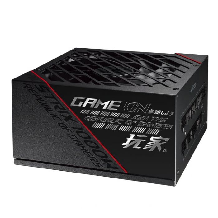 Блок живлення ASUS ROG STRIX (1000W), >90%, 80+ Gold, 135мм, 1xMB 24pin(20+4), 2xCPU 8pin(4+4), 8xMolex, 8xSATA, 6xPCIe 8pin(6+2), Fully Modular, ROG-STRIX-1000G