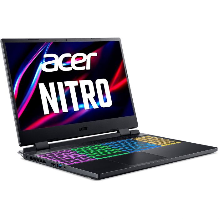 Ноутбук Acer Nitro 5 AN515-58 15.6" FHD IPS, Intel i7-12650H, 16GB, F512GB, NVD4050-6, Lin, чорний