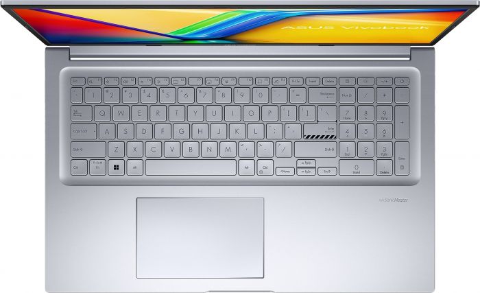 Ноутбук ASUS Vivobook 17X M3704YA-AU092 17.3" FHD IPS, AMD R5-7530U, 16GB, F1TB, UMA, noOS, Сріблястий
