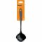 Ополоник Fiskars Essential, 28см, пластик, чорний