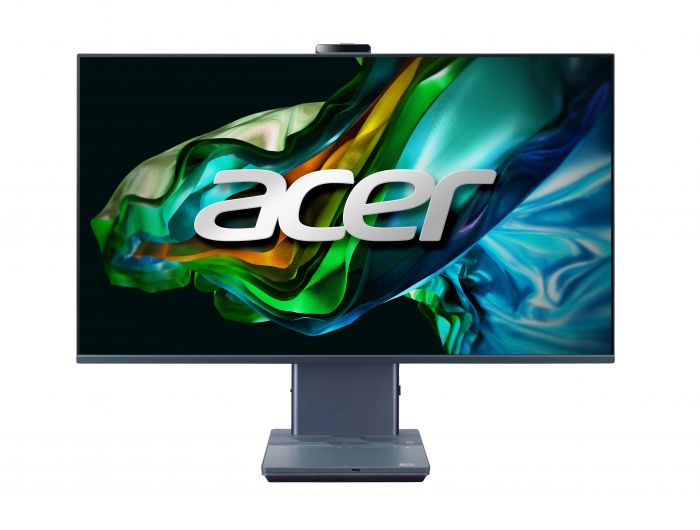 Комп'ютер персональний моноблок Acer Aspire S32-1856 31.5" QHD, Intel i7-1360P, 32GB, F1024GB, UMA, WiFi, кл+м, Lin, сірий
