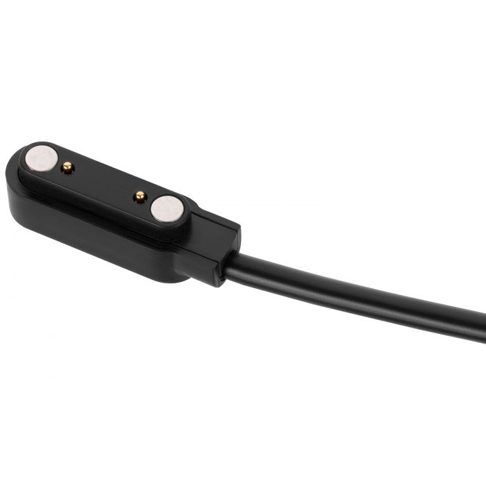 Зарядний кабель USB для смарт-годинника 2E Motion GT2, магнітний, чорний