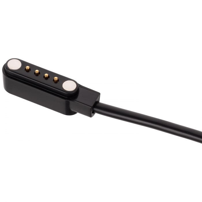 Зарядний кабель USB для смарт-годинника 2E Alpha SQ, магнітний, чорний
