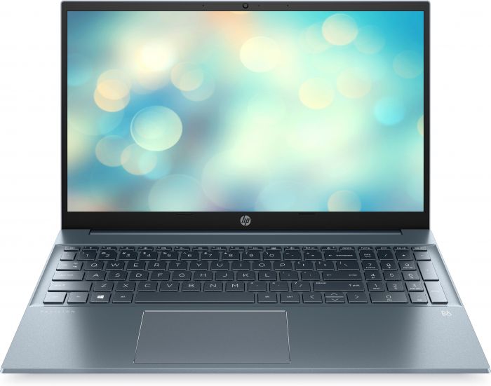 Ноутбук HP Pavilion 15-eh3015ua 15.6" FHD IPS AG, AMD R7-7730U, 16GB, F512GB, UMA, DOS, синій