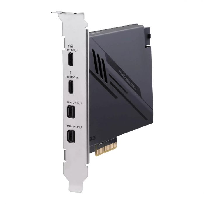 Плата-адаптер PCIe ASUS ThunderboltEX 4 USB Type-C PCIe 3.0 X4 Expansion Card