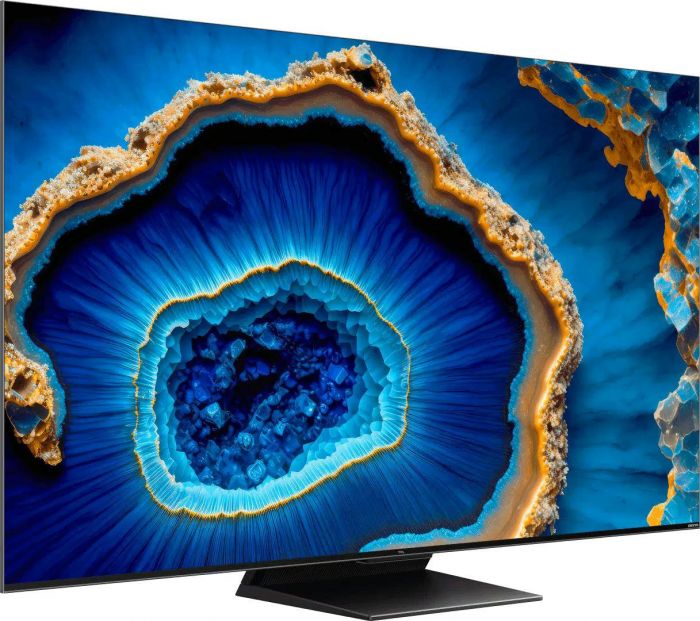 Телевізор 85" TCL MiniLED 4K 144Hz Smart Google TV Black