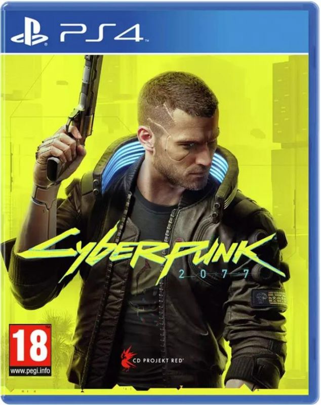 Гра консольна PS4 Cyberpunk 2077, BD диск