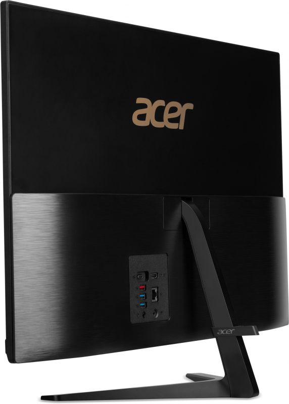 Комп'ютер персональний моноблок Acer Aspire C24-1800 23.8" FHD, Intel i5-12450H, 8GB, F512GB, UMA, WiFi, кл+м, Lin, чорний
