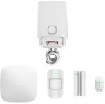 Комплект охоронної сигналізації Ajax StarterKit 2 + Розумний кульовий кран Ajax WaterStop 1", білий