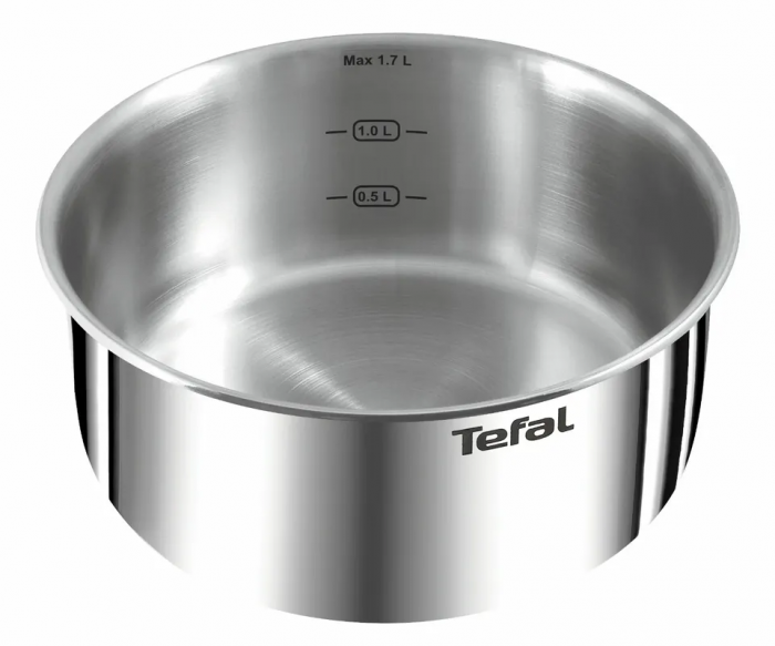 Набір посуду Tefal Ingenio Emotion, 5пр., нержавіюча сталь, бакеліт, сріблястий