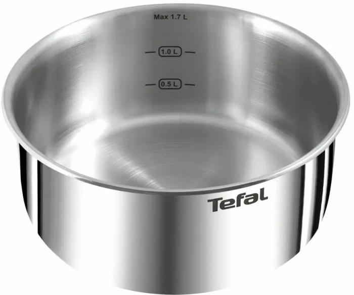 Набір посуду Tefal Ingenio Emotion, 13пр., нержавіюча сталь, скло, пластик, бакеліт, сріблястий