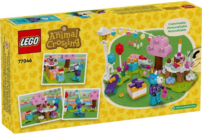 Конструктор LEGO Animal Crossing Вечірка з нагоди дня народження Julian