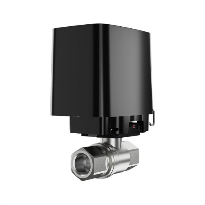 Комплект охоронної сигналізації Ajax StarterKit 2 + Розумний кульовий кран Ajax WaterStop 1/2", чорний