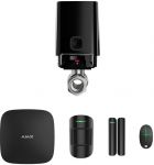 Комплект охоронної сигналізації Ajax StarterKit 2 + Розумний кульовий кран Ajax WaterStop 1/2", чорний