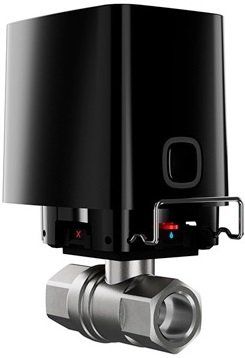 Комплект охоронної сигналізації Ajax StarterKit 2 + Розумний кульовий кран Ajax WaterStop 3/4", чорний