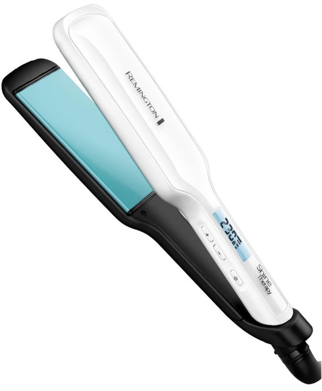 Випрямляч Remington Shine Therapy, темп.режимів-10, 150-230С, дисплей, кераміка, білий