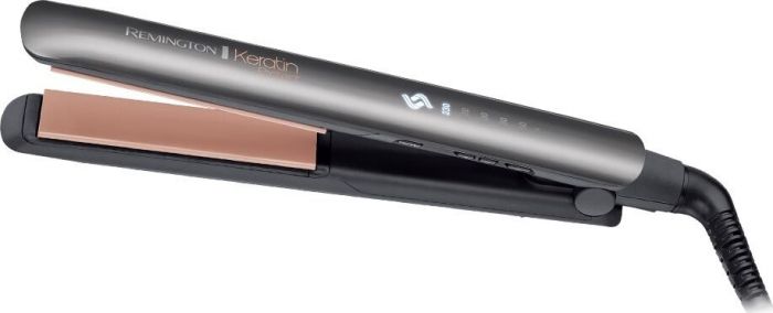 Випрямляч Remington Keratin Protect, 55Вт, темп.режимів-5, 160-230С, кераміка, сріблястий