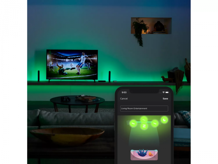 Блок синхронизації освітлення Philips Hue Play HDMI Sync Box, ZigBee, динамічна підсвітка для ТВ