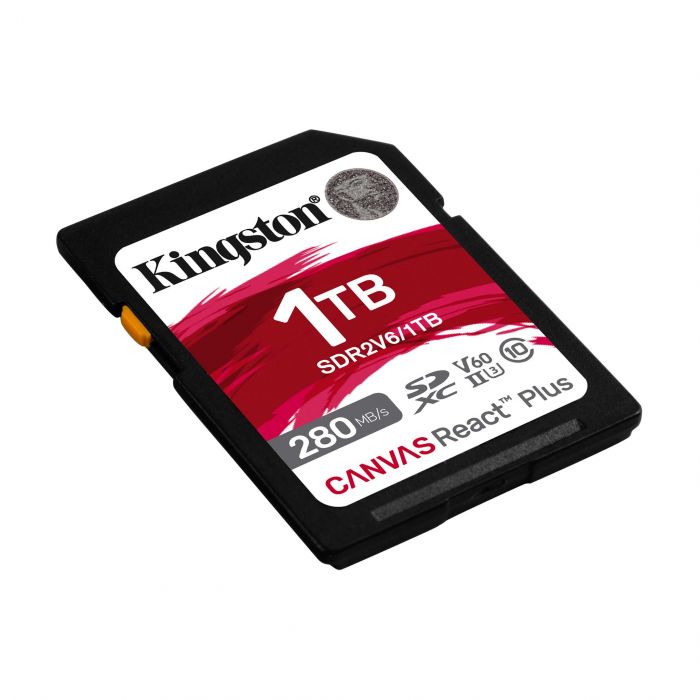 Карта пам'яті Kingston SD 1TB C10 UHS-II U3 R280/W150MB/s