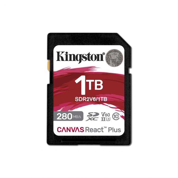 Карта пам'яті Kingston SD 1TB C10 UHS-II U3 R280/W150MB/s