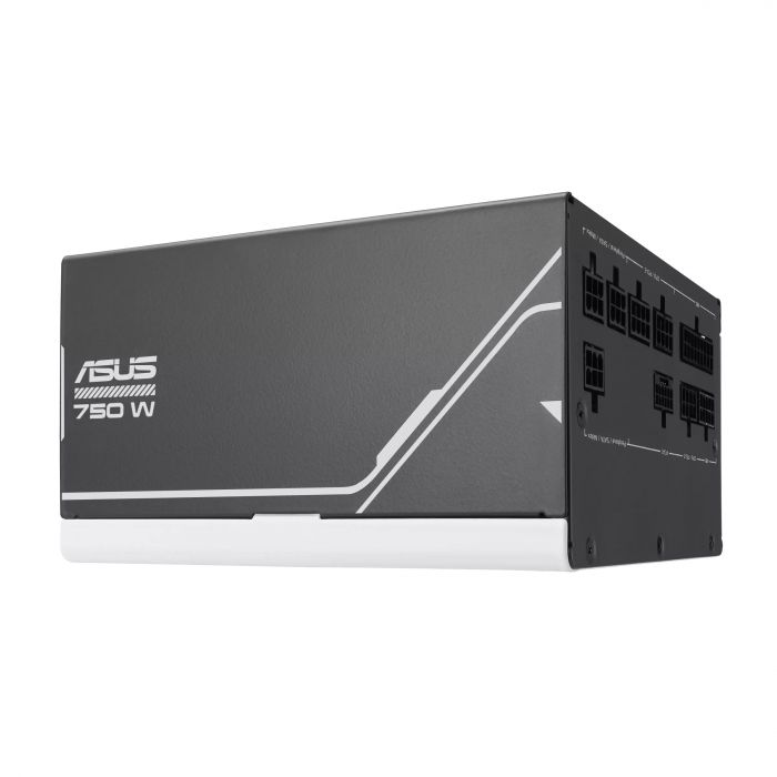 Блок живлення ASUS AP-750G (750W), >90%, 80+ Gold, 135мм, 1xMB 24pin(20+4), 2xCPU 8pin(4+4), 3xMolex, 5xSATA, 3xPCIe 8pin(6+2), Fully Modular, AP-750G, білий