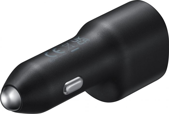 Зарядний пристрій автомобільний Samsung 40Вт USB-A/USB-C, чорний