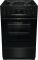 Плита Gorenje комбінована, 62л, 50x60см, дисплей, IconLed, емальовані, чорний 