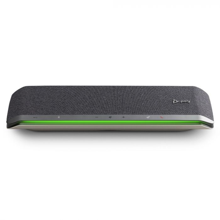 Спікерфон Poly Sync 60-M, сертифікат Microsoft Teams, 6 x Bi-Mic, радіус 3 м,  USB-A, USB-C, Bluetooth, сірий