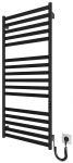 Рушникосушка Hygge Family електрична York, 1170х530х80мм, таймер-регулятор, сталь, чорний матовий