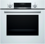 Духова шафа Bosch електрична, 66л, A, дисплей, конвекція, телескопічні направляючі, білий