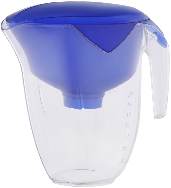 Фільтр-глечик Ecosoft НЕМО 3л (1.8л очищеної води), синій