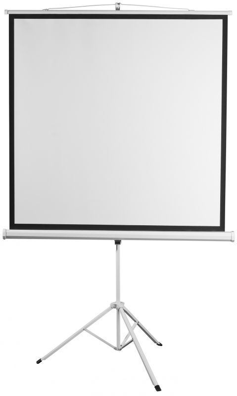 Екран на тринозі 2E 1:1, 100", 1.8x1.8 м, MW