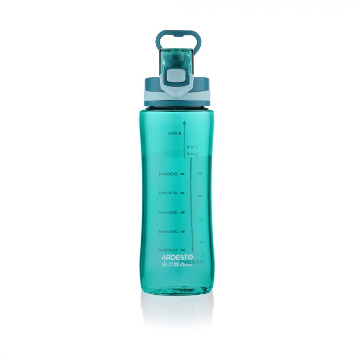 Пляшка для води Ardesto Purity, 800мл, пластик, зелений