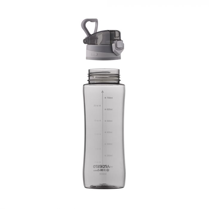 Пляшка для води Ardesto Purity, 800мл, пластик, сірий