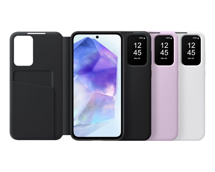 Чохол Samsung для Galaxy A55 (A556), Smart View Wallet Case, фіолетовий